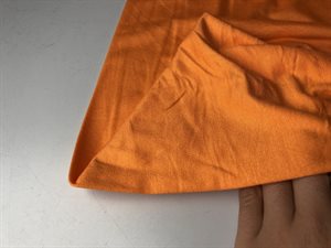 Viscosejersey - lysere orange